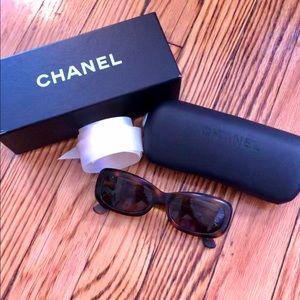 Chanel Tortoiseshell Sunglasses